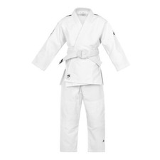 Adidas Judo Uniform J350 Strisce Bianco/Nero - Arti Marziali Judogi & Jujitsu Gi
