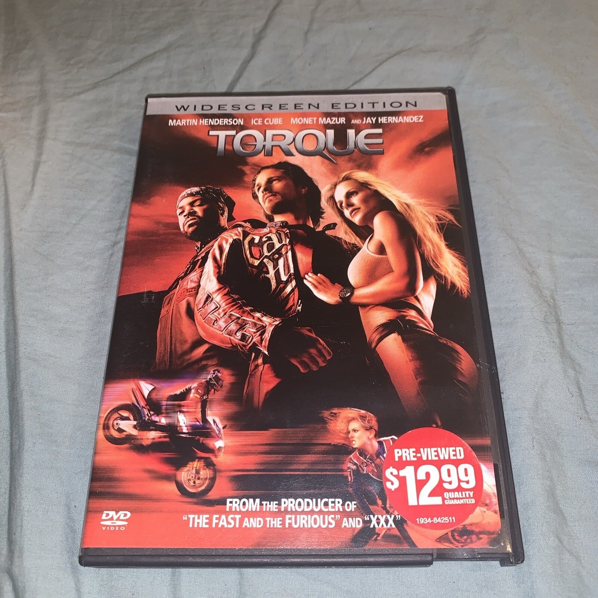 Torque (DVD, 2004) Widescreen Edition - Ice Cube Monet Mazur