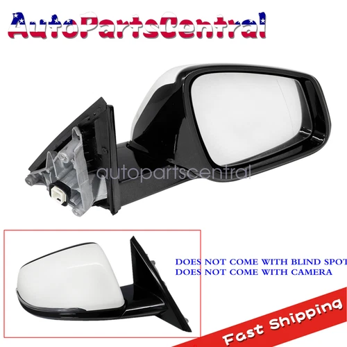 Right Side 5Pins White Heated Power Fold Mirror Assembly Fits BMW X2 F39 18-22