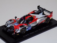 1/43 Spark Oreca 07 Gibson car 40 6th 2017 24 Hours of LeMans S5826