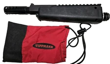 Tippmann Model 98 Paintball Gun Flatline Back Spin Extend Range Barrel & Sleeve