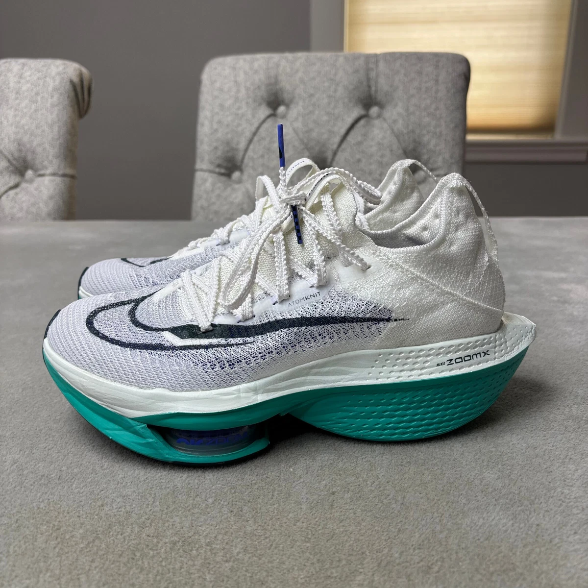 Nike Air Zoom Alphafly NEXT% 2 White Deep Jungle W for sale | eBay