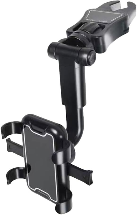 Car Phone Holder Mount Cradle Rear View Mirror Phone Holder Rearview Mirror