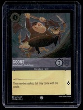 Disney Lorcana The First Chapter Goons Maleficent's Underlings Foil 179/204