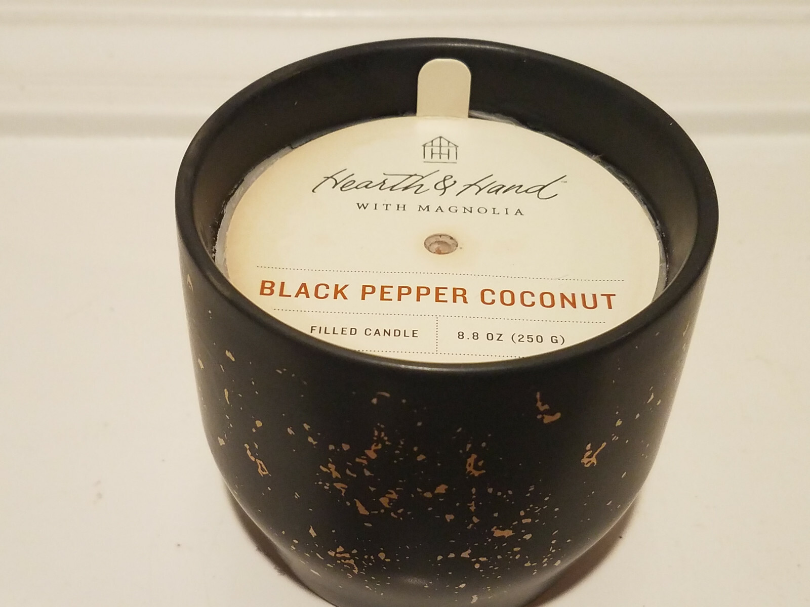 Hearth Hand Magnolia Ceramic Jar Filled Candle * Joanna Gaines Twilight