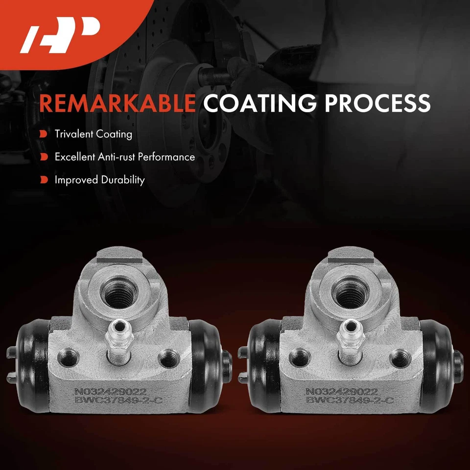 A-Premium 2x Cilindro de rueda de freno de tambor trasero para Saturn SL1 SL2 SL 91-02 SC1 SC2 Foto 3 de 4