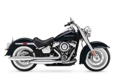 DENTED oem Harley 61000426EES Fuel Tank Vivid Black 18-22 Softail