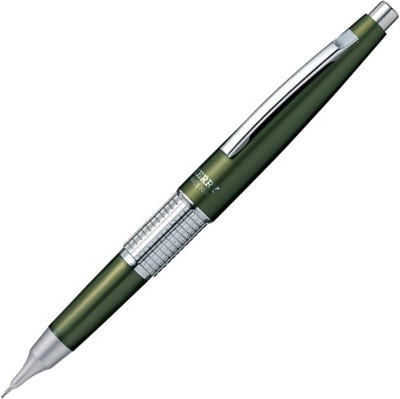 Pentel Sharp Kerry Mechanical Pencil - 0.5 Mm - Olive Green Body (P1035-KD)