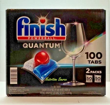 Finish Powerball QUANTUM Dishwasher Detergent 100 Tabs