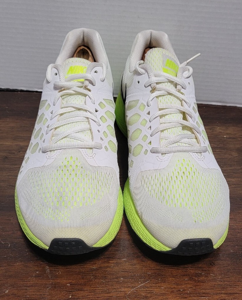 Nike Air Zoom Pegasus 31 Neon Green Running Shoes (652925  display picture 1
