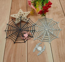 Halloween Spider Web Metal Cutting Die Scrapbooking Paper Cards Album Stencil UK