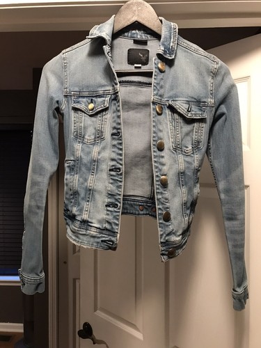 super stretch jean jacket xxs | eBay