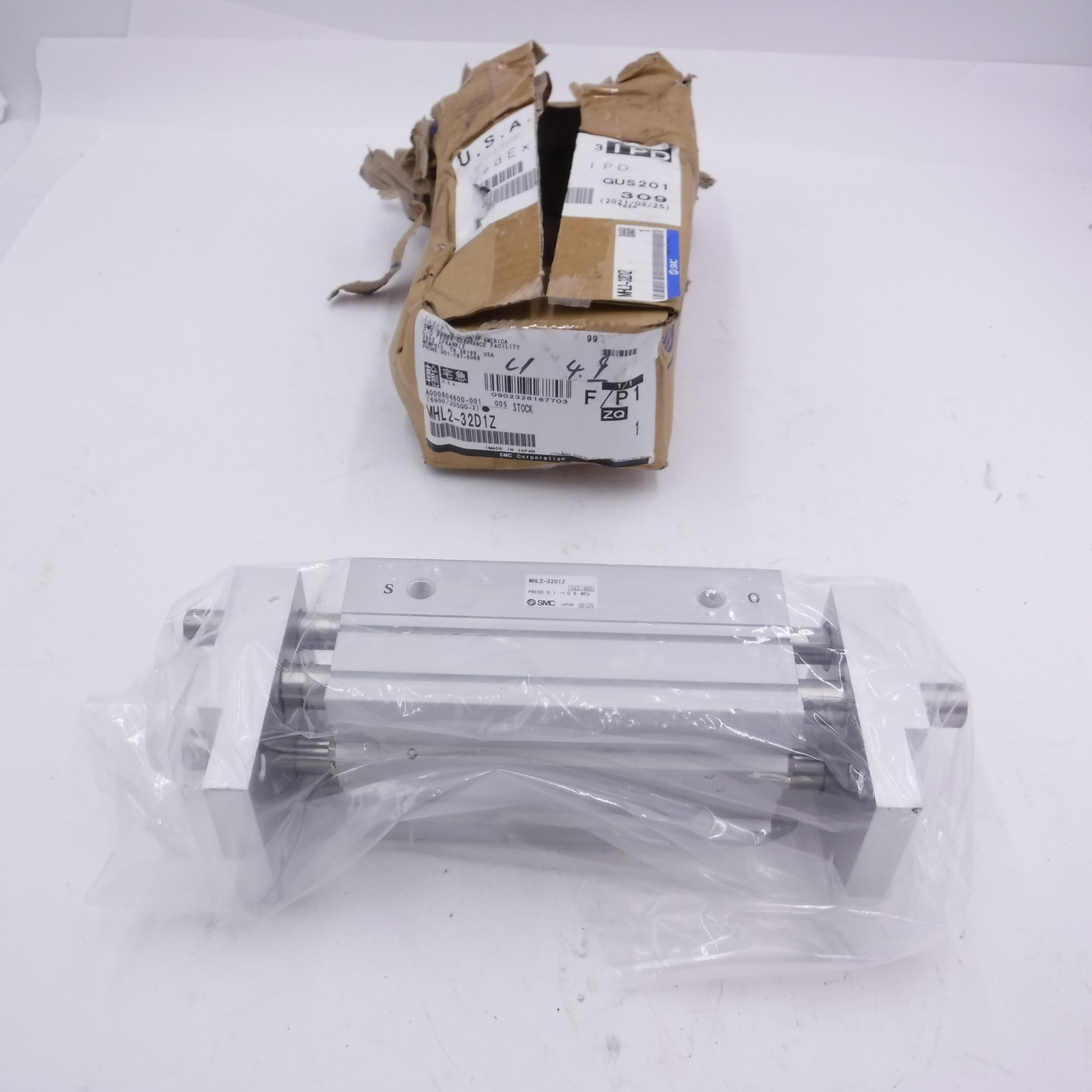 SMC MHL2-32D1Z Gripper Parallel Wide Type 2875Lbs Capacity
