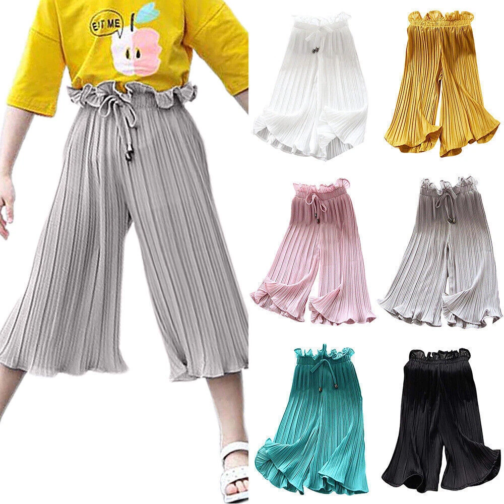 Girls cropped deals trousers