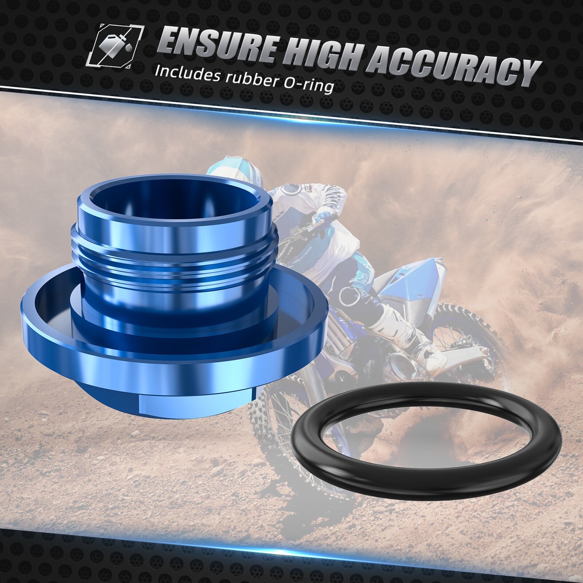 NICECNC Carburetor Drain Plug Bolt For Yamaha YZ 65 85 250 250X WR