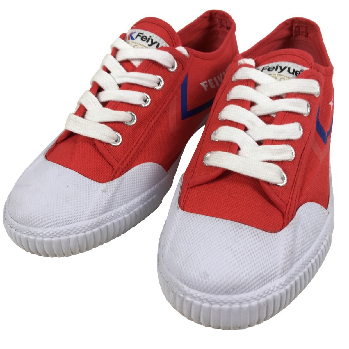 FEIYUE Fe Lo 1920 Shoes, Men's 8/Women's 10, Red Martial Arts Tai