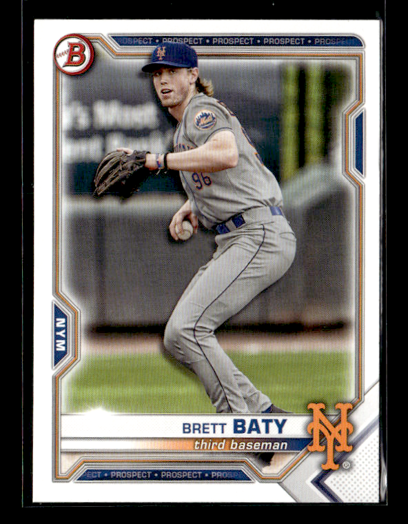 2021 Bowman Draft #BD-130 Brett Baty | eBay