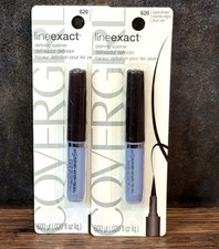 2X  CoverGirl Line Exact defining liquid eyeliner  620 Black Brown  sealed