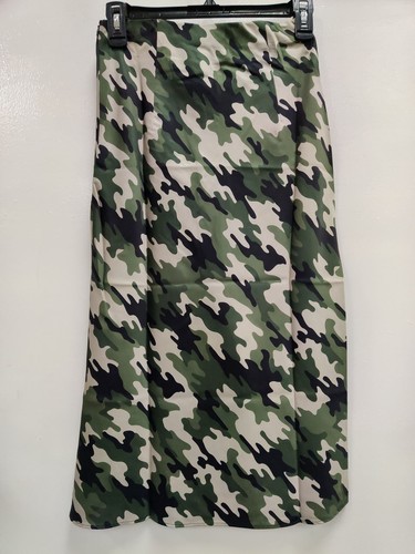 Essue Women Midi Slip Skirt, Green, S - Picture 3 of 5