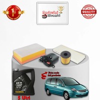 Kit Wartung 4 Filter Und ÖL FüR Citroen C8 2.2 HDI 120KW 163CV Ab 2007