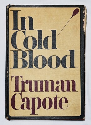 洋書 in cold blood First Edtion Fifth Print In Cold Blood by Truman Capote First Edition First Printing 1965