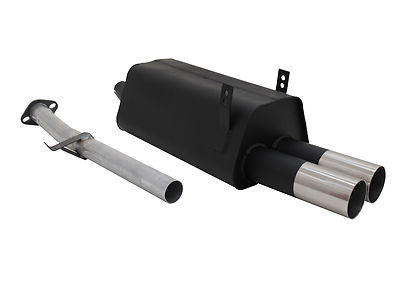 NOVUS Sportauspuff 2x76mm RL-Design passend für BMW 3er E36 316i / 318i