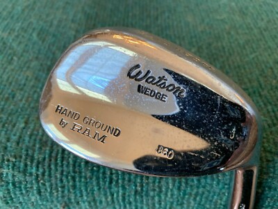 MINTY RAM TOM WATSON 860 SAND WEDGE -RH, TT Dynamic Gold S400, Neumann Leather!!