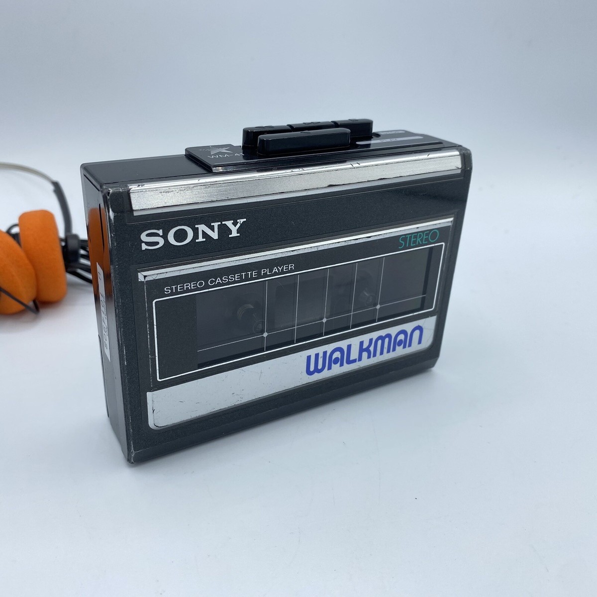 ⭐ Sony Walkman WM-41 Cassette Player ~ New Belts ~ Reconditioned
