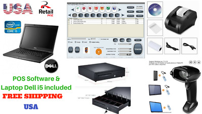 Low price Full POS all-in-one Point of Sale System Combo Kit Retail Store i5 