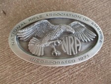 National rifle Assosiation colletable belt buckle in excellent condition
