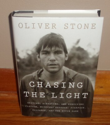 CHASING THE LIGHT-Writing, Directing, Surviving-OLIVER STONE-1st BRAND NEW HC dj