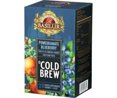 Cold Brew - Pomegranate Blueberry 20 Tea Bags Free Shipping World Wide