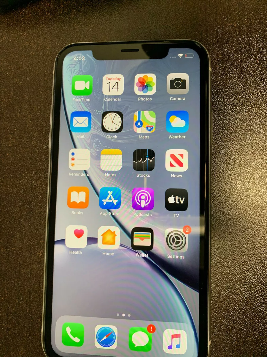Apple iPhone XR - 64GB - White MT3L2LL/A a1984 (ATT user only)