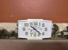 Vintage Timex Electric Wall Clock “WORKS” Model 2190A Made In USA!