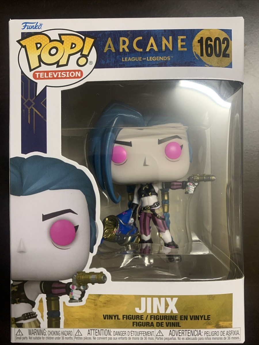 アーケイン funko pop ヴァイ　ジンクス Funko Pop! TV: Arcane League of Legends - Jinx #1602 IN HAND