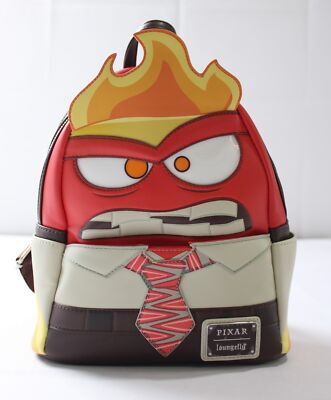 Loungefly Unisex Pixar Inside Out Anger Mini Backpack NC3 Multicolor One Size