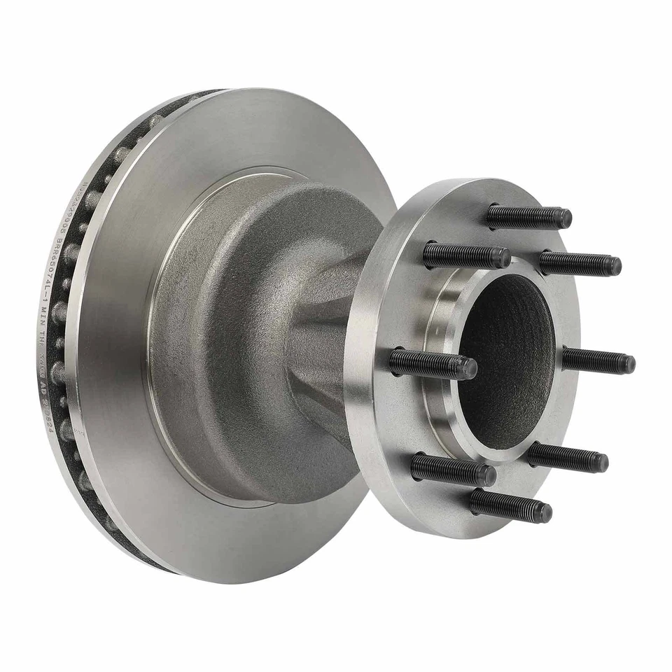 2x Rotores de freno de disco para Ford F-350 Super Duty 1999-2002 tracción trasera 4 ruedas ABS delantero Foto 3 de 4