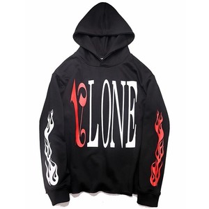 VLONE x PALM ANGELS Black/Red Logo Hoodie Sweatshirt Size L | eBay