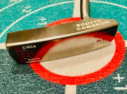 Scotty Cameron Circa 62 No.1 Putter 34" Reshafted Good Condition Rare