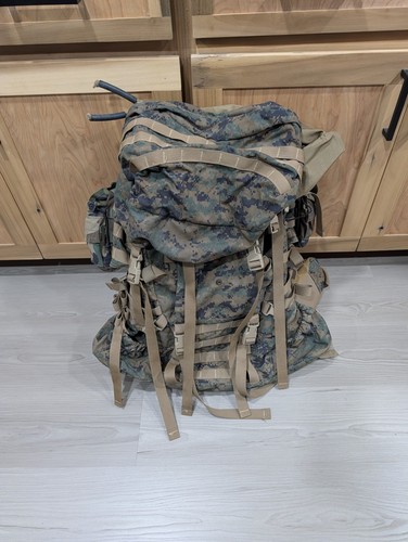 USMC ILBE Main Rucksack Gen 2 MARPAT Woodland Pack USED | eBay