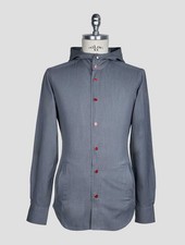 NEW KITON GRAY COTTON MARIANO EU 56 - US 46 - 2XL KME57