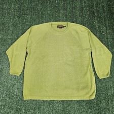 Vintage Eddie Bauer Sweater Womens Large Pullover Green Excellent Condition