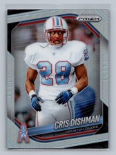 2025 Panini Prizm CRIS DISHMAN #229 Silver Prizm Houston Oilers