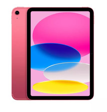 Apple iPad 10th Generation A2696 256 GB, Wi-Fi, 10.9 in - Pink - Good