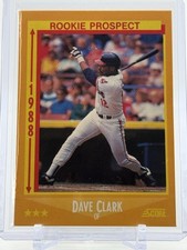 1988 Score DAVE CLARK #633 of 660 Rookie Prospect RC Cleveland Indians - Fresh