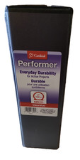 Cardinal 3 Ring Binder, Binders for School and Office, Durable 3 Inch Performer