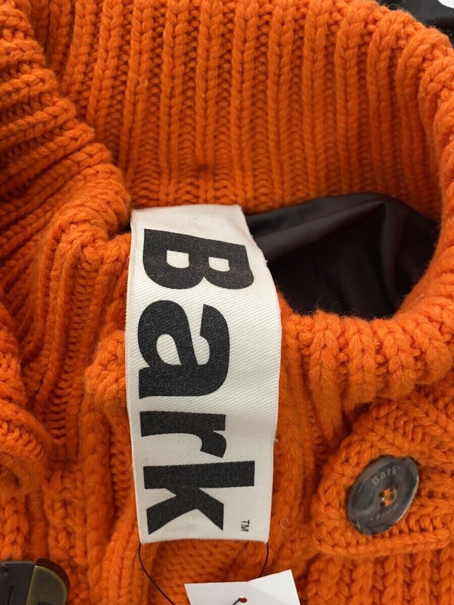 BARK Wool S Coat Orange Solid Jacket Used - image 3