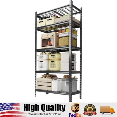 5-Tier Adjustable Metal Shelving Unit with 2000 Lbs Capacity,for Garage & Home