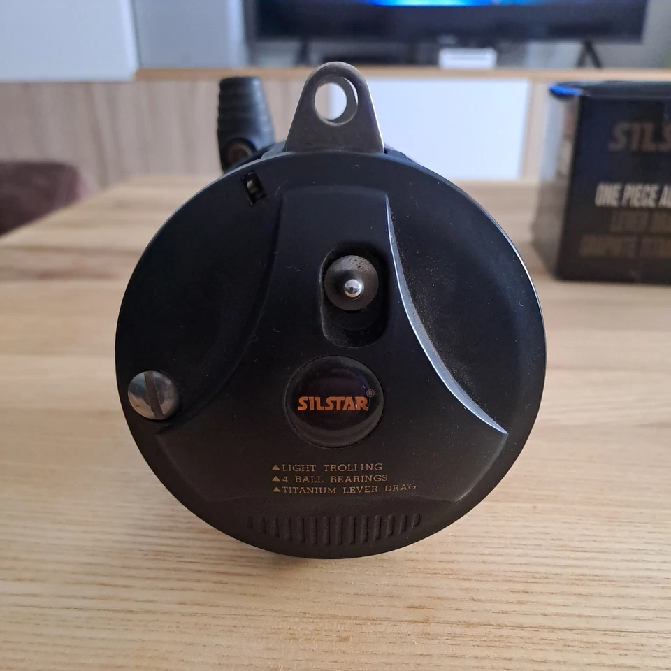 Top Multirolle Silstar TRL 20 Made in Taiwan Trolling Reel neu Lever Drag Reel - Bild 4 von 4