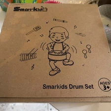Smarkids Drum Set With Xylaphone, Kazoo, Cymbal, Horn